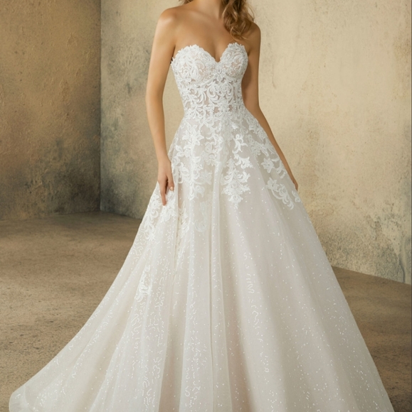 Morilee Dresses & Skirts - New/Never worn wedding dress by Morilee w/ veil
